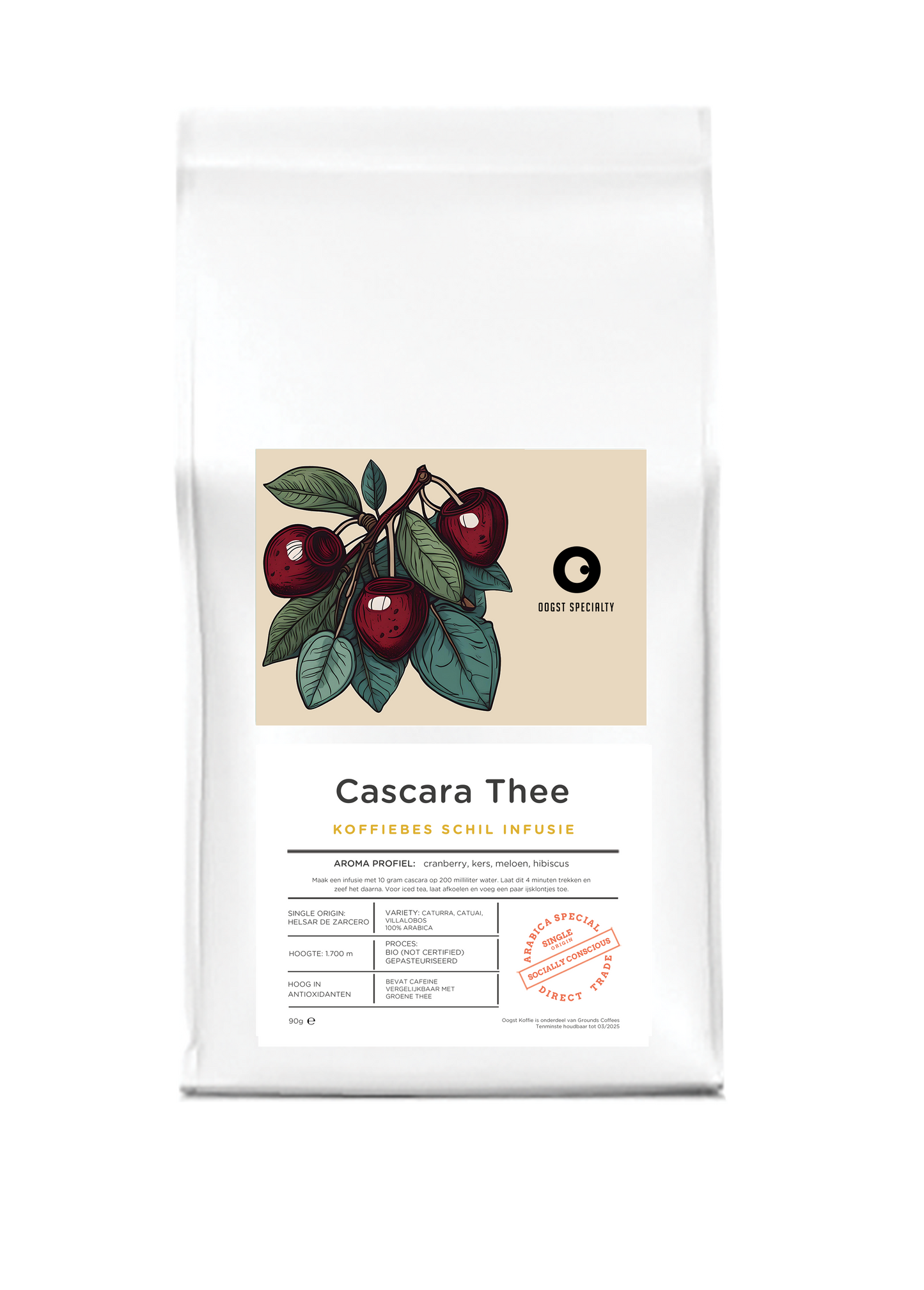 CASCARA KOFFIEBES THEE