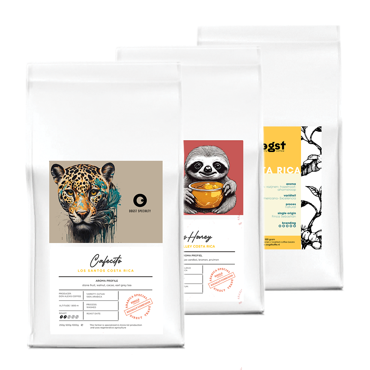 KOFFIE PROEFPAKKET 3 x 500g