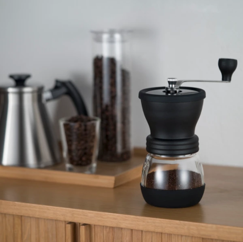 Ceramic Coffee Mill Skerton Plus - Bloom Series - Hario