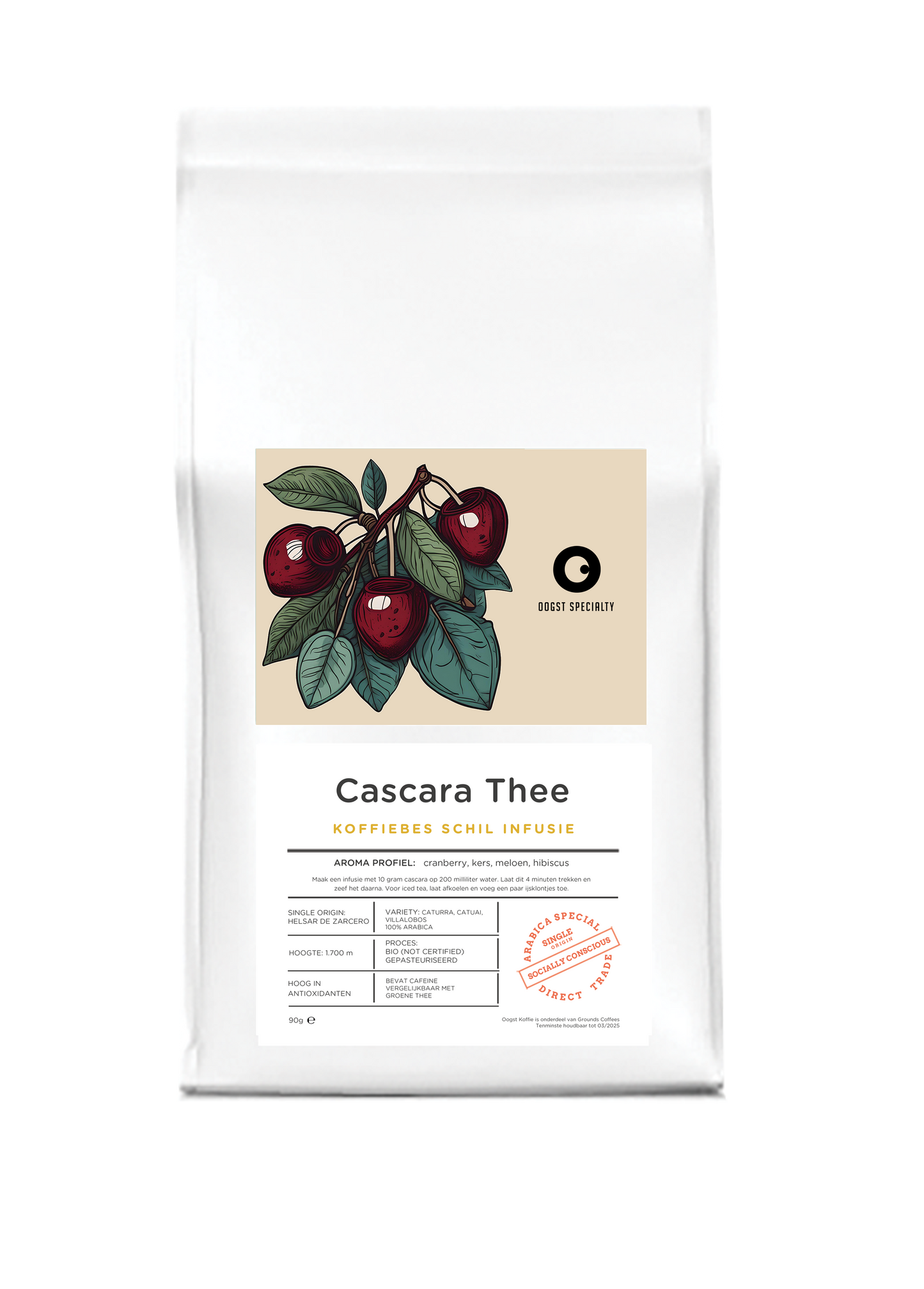 Cascara Koffiebes Thee